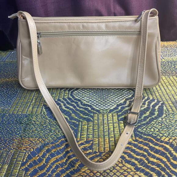 Vintage NWOT 80s Leco Leather Shoulder Bag - Picture 3 of 6